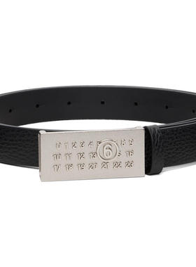 MM6 Maison Margiela 马吉拉MM6 男士 SS26 腰带 黑色 Numeric