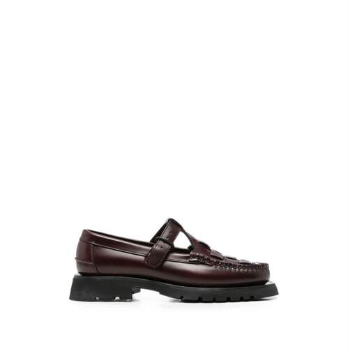 HEREU 女士 FW26 休闲皮鞋 SOLLER 皮质乐福鞋