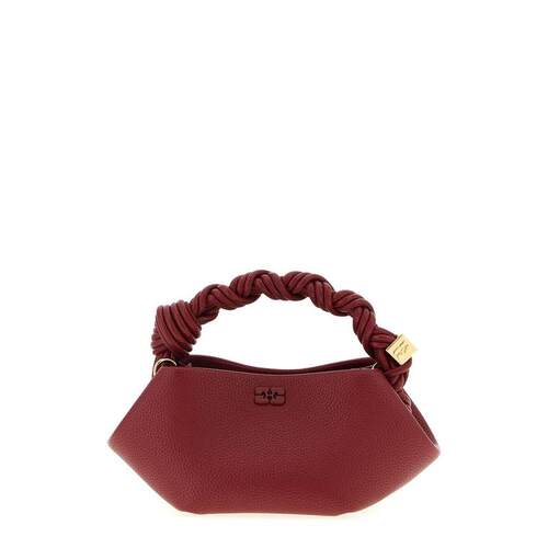 Ganni 甘尼 女士 SS26 托特包 Bou Grained 手提包