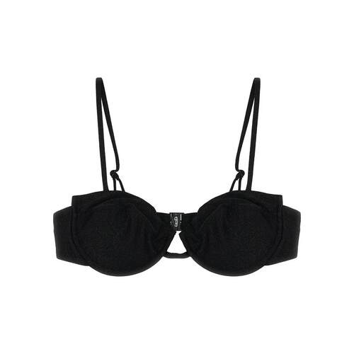 MC2 Saint Barth 女士 SS25 比基尼 Salina Lurex 上衣