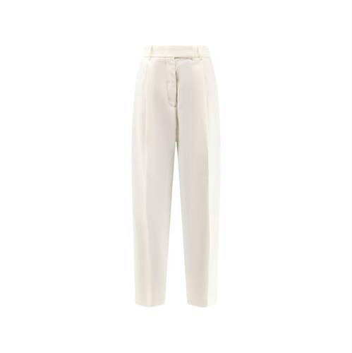 Róhe 女士 FW26 长裤 ROHE 米白棉质裤子