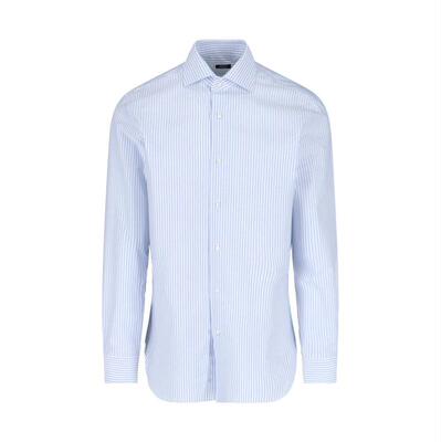 BARBA Napoli 男士 SS25 衬衫 Barba 条纹