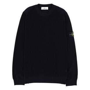 男士 石头岛 SS26 毛衣 Stone 带Logo拼缀毛线衫 Island