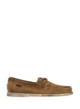 Sebago 男士 休闲皮鞋 Portland Flesh Out 驼色绒面革乐福鞋
