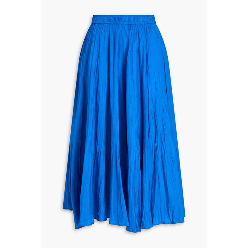 Joseph 女士 中长裙 Sully 褶皱真丝电力纺中长半身裙