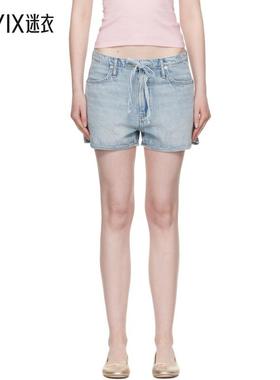 Rag & Bone 女款蓝色 Ultra Featherweight Nolan Drawstring 牛