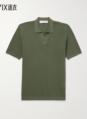 Orlebar Brown 男款Roddy 华尔夫针织Polo衫 迷衣时尚