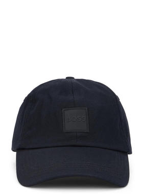 Boss 博斯 男士 FW26 棒球帽 棉质斜纹徽标