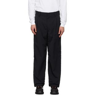 nanamica 七海之家 男士 长裤 黑色 OOAL ALPHADRY Club