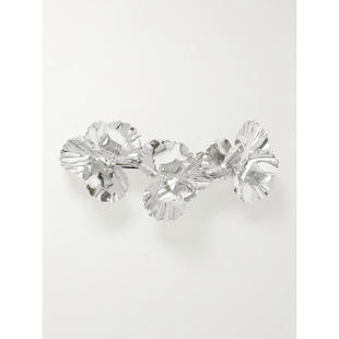 Jennifer Behr 珍妮弗·贝尔 女士 SS26 发夹 Pansy 镀银发卡