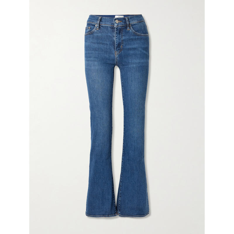 FRAME 女士 26春新品 牛仔长裤 Icon 中腰喇叭牛仔裤