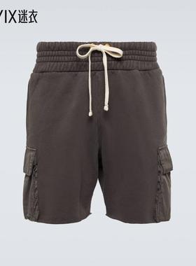 Les Tien 男士 棉质针织工装短裤 迷衣时尚