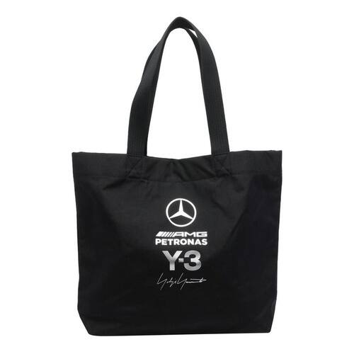Y-3 男士 SS26 托特包 AMG Petronas 标志手提袋
