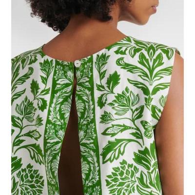 FARM Rio 女士 背心 Delicate 织锦亚麻混纺上衣