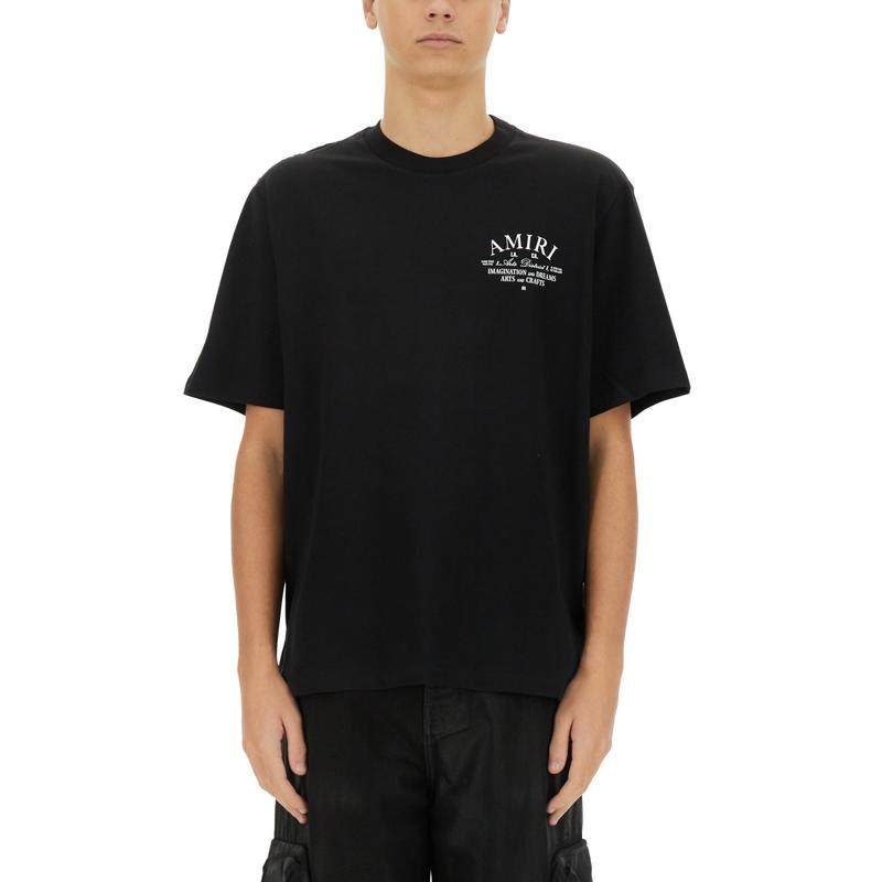 Amiri 男士 FW25 T恤 带LogoT恤