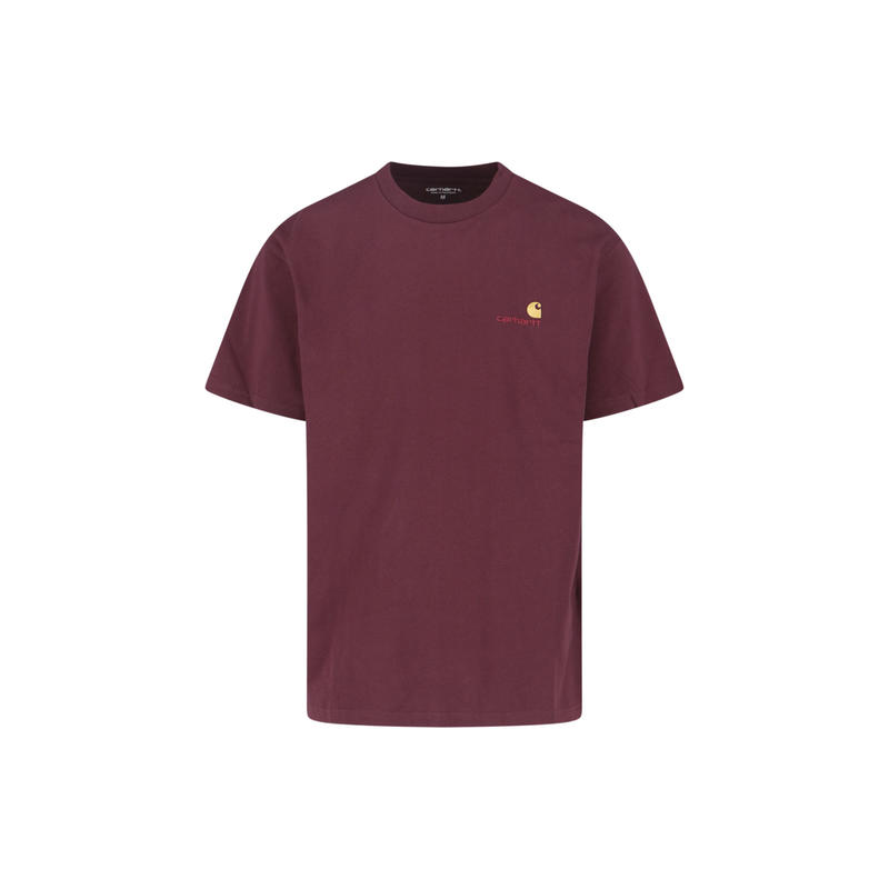 Carhartt WIP 男士 FW25 T恤 and Polos T恤红色T恤