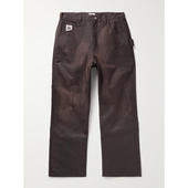 长裤 SS26 Knolly Brook 子 Bode 直筒打蜡棉裤 男士