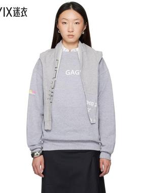 Bless 女款灰色 Scarfersweater 套头衫 迷衣时尚