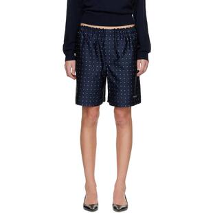 HommeGirls 女士 短裤 海军蓝 Long 短裤