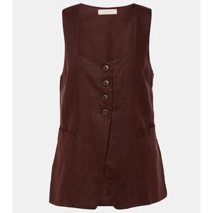 Faithfull the Brand 女士 夹克 Maya 亚麻背心