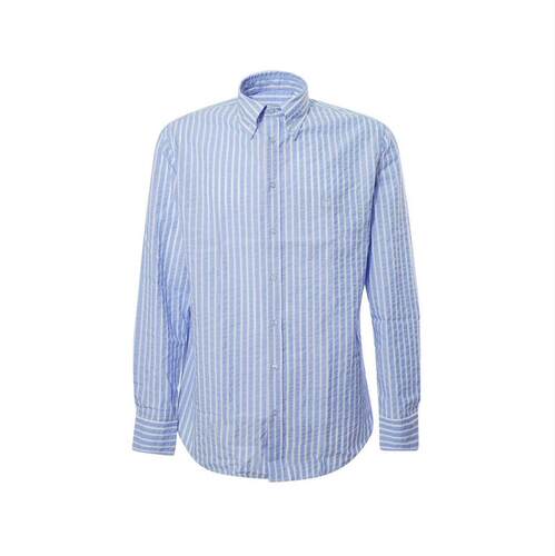 Etro 艾绰 男士 SS26 衬衫 Etro 细条纹弧形下摆