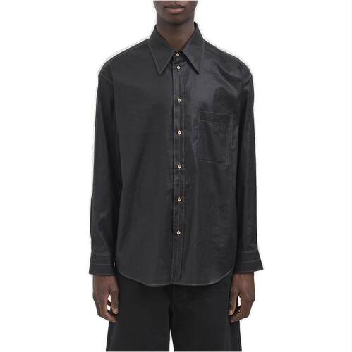 Lemaire 勒梅尔 男士 SS26 衬衫 Lemaire 明线缝制纽扣