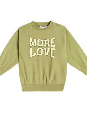 Molo 女童 卫衣 Magni 棉混纺抓绒童装