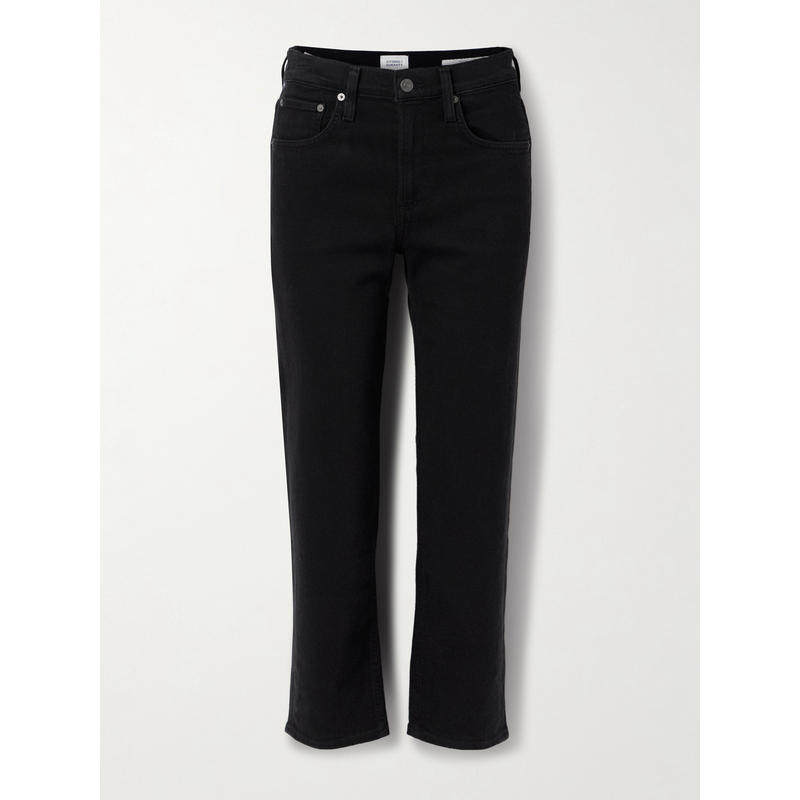 Citizens of Humanity 女士 牛仔长裤 Delfina 高腰直筒牛仔裤