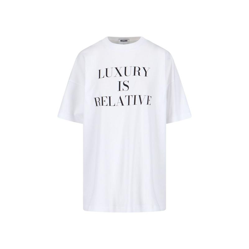 Moschino 女士 FW25 POLO衫 and Polos T恤白色T恤