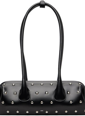 Osoi 女士 单肩包 黑色迷你 Boat Wide 单肩包