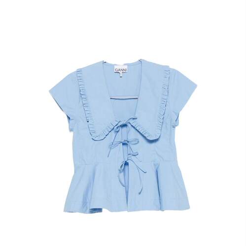 Ganni 甘尼 女士 FW26 上衣 有机棉