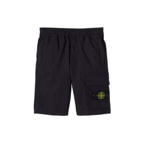 Stone Island 石头岛 中性（儿童） 短裤 Compass 棉质百慕大童装