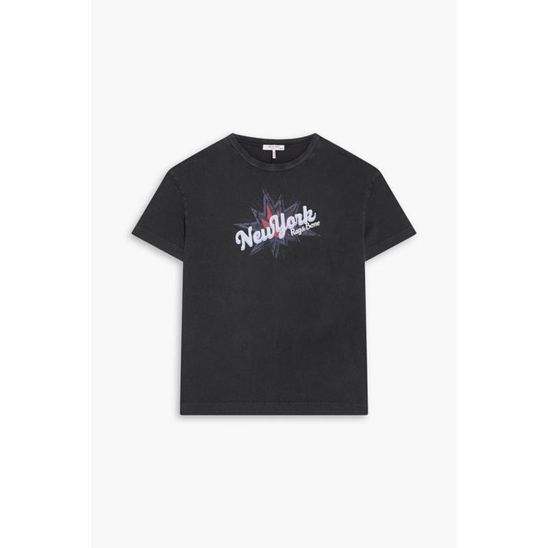 Rag  Bone 女士 T恤 印花棉针织T恤