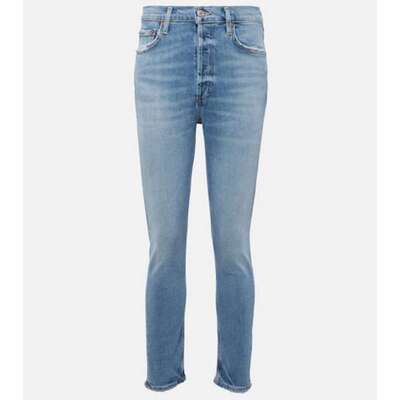 AGOLDE 阿戈尔德 女士 牛仔长裤 Nico 高腰紧身牛仔裤