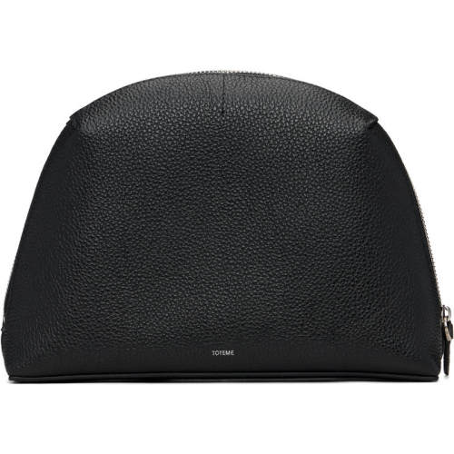 Totême 女士 手拿包 黑色中号 Grained-Leather Day 托特包