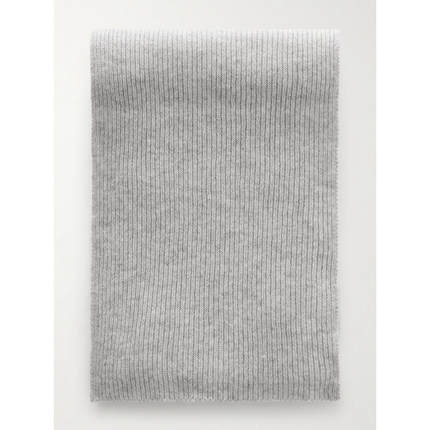 WILLIAM LOCKIE 男士 SS26 围巾 罗纹羊绒围巾