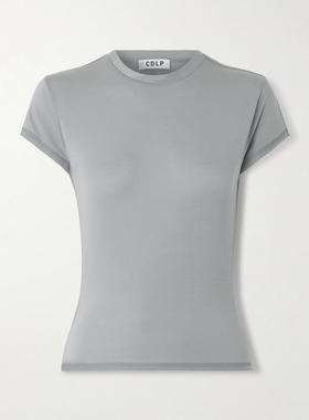 CDLP 女士 CO T恤 弹力莱赛尔纤维T恤