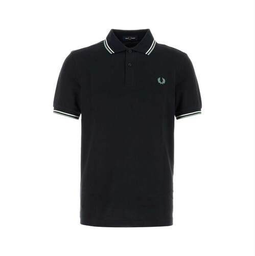 Fred Perry 弗莱德.派瑞 男士 FW26 POLO衫 piquet 海军蓝