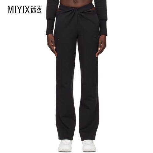Coperni 女士黑色 Puma 联名 T7 长裤 迷衣时尚