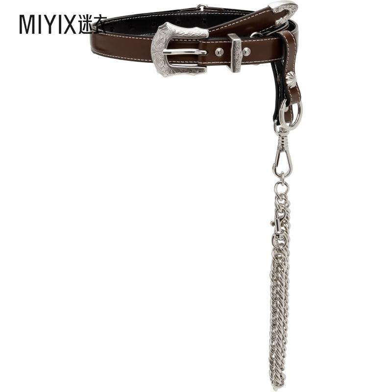 Toga 女款棕色 Chain Key Ring 腰带 迷衣时尚
