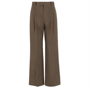 Carven 卡纷 女士 FW25 长裤 褶裥