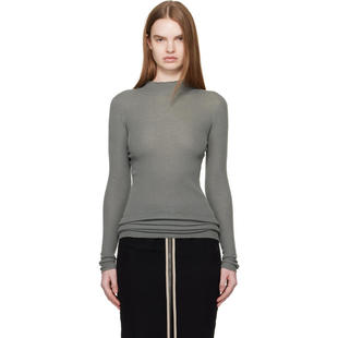 女士 毛衣 卡其色 Rick 瑞克·欧文斯 Temple Turtle Owens