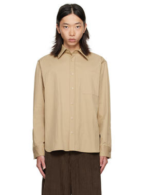 colbo 男士 衬衫 驼色 Metrics 衬衫