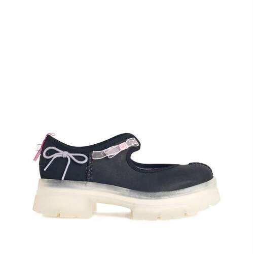 UGG Australia 女士 FW25 芭蕾鞋 Areum Mary Jane 蝴蝶结运动鞋