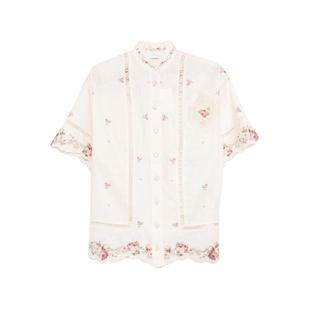 浅褐色衬衫 Zimmermann 衬衫 SS26 女士