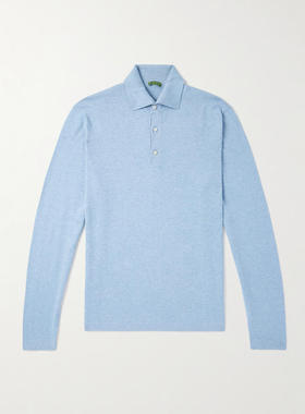 SID MASHBURN 男士 SS26 衬衫 修身棉质羊绒混纺Polo衫