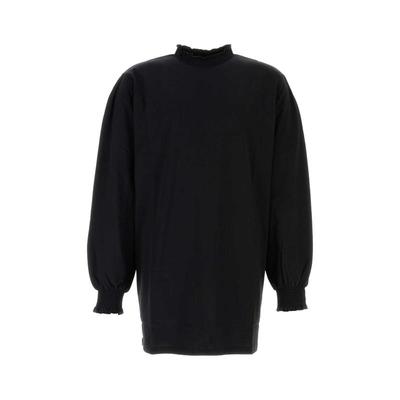 Random Identities 男士 FW24 T恤 黑色棉质T恤