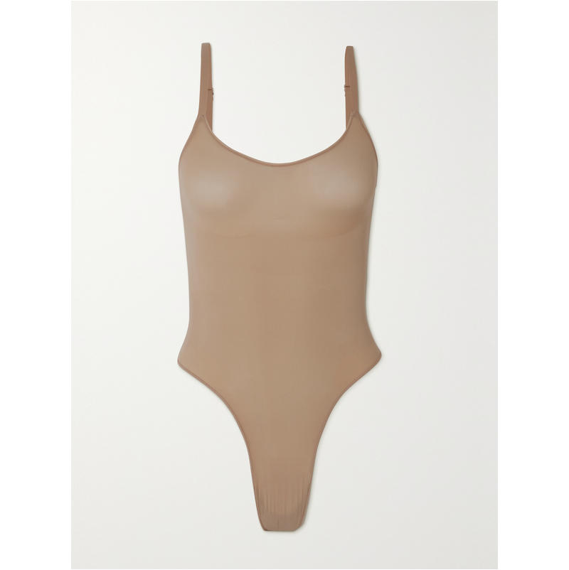SKIMS 女士 SS24 连体衣 Everyday Sculpt 土褐色图片