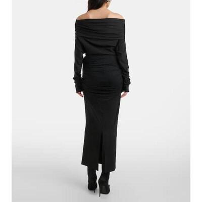 Entire Studios 女士 超长裙 Surge 针织长款连衣裙