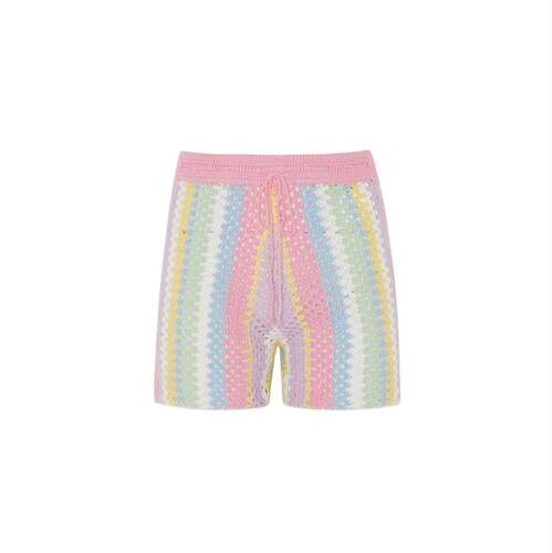 Les Tricots de Léa 女士 SS24 短裤 Léa's Knits 阳光抽绳钩针